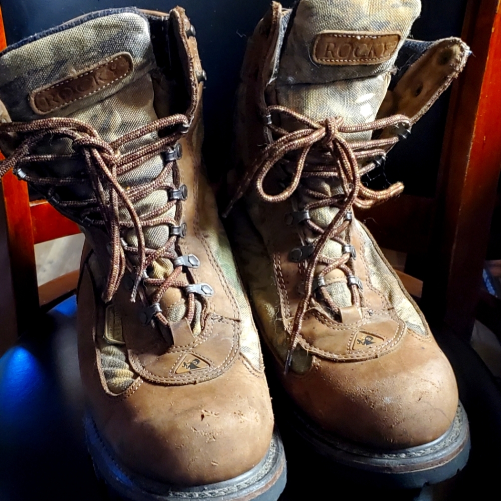 Mens Rocky Hunting Boots Deer Stalker Series 1000G Thinsulate Waterproof